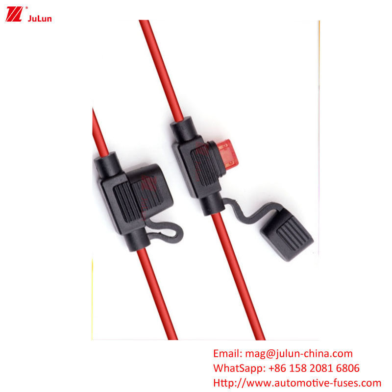 Mediana, pequena, grande qualidade com suporte de fusível à prova d'água/interruptor de circuito de chumbo Material de abastecimento de nylon Voltagem nominal 32V Aplicações automotivas/veículos elétricos/autocarros