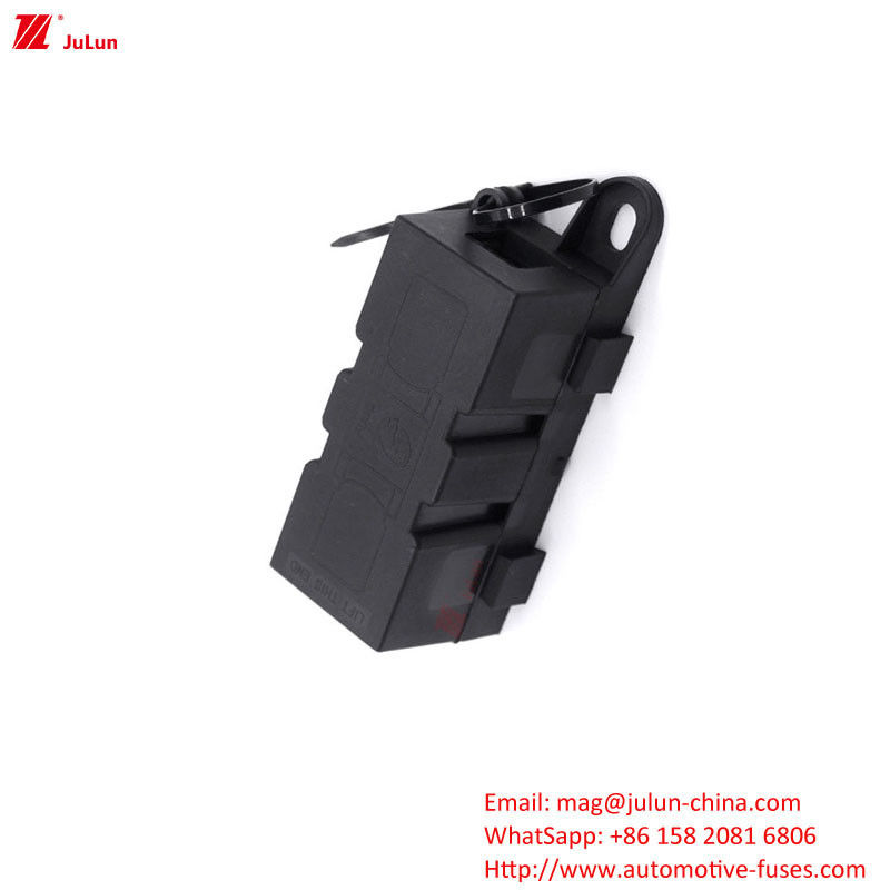 Design à prova de poeira do suporte do fusível do carro preto M5M6M8 parafuso de suporte ANM ANS AML tipo parafuso feito de latão de liga de zinco