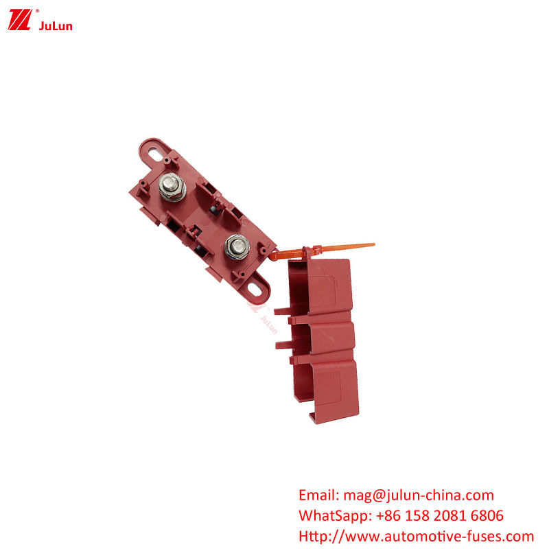 ANM ANL Car Fuse Holder em Vermelho Preto Para Carro Grande/médio/pequeno Usando Materiais Resistentes à Temperatura