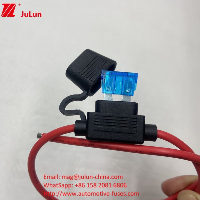 Porta-fusíveis à prova d'água Automóvel padrão ATM médio ATC Mini Blade Porta-fusíveis automático 12V