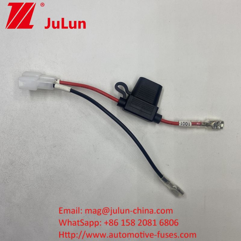Conector de segurador de bateria Conector de arnês de cabo de extensão Conector de arnês de fio com conector vermelho de 2 pinos Para crianças 12V Ride-On Truck Electric ATV Ebike