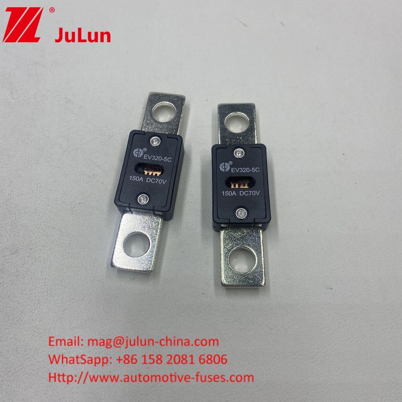 EV320-5X / 5C Bateria de automóvel 300A 70VDC Fusível de carregador com fusível DC para proteção EV HEV Incluído