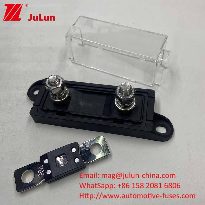 ANS ANF ANG ANM Fusíveis automáticos 32V 70V 100A 200A 300A 400A 500A ANL Fusível embolsado em fusível de áudio do carro e caixa de relé para Doosan