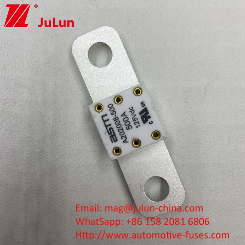 300A 125VDC ASTM M8 Bolt Bateria de carro fusível durável durável para aplicações de trabalho pesado
