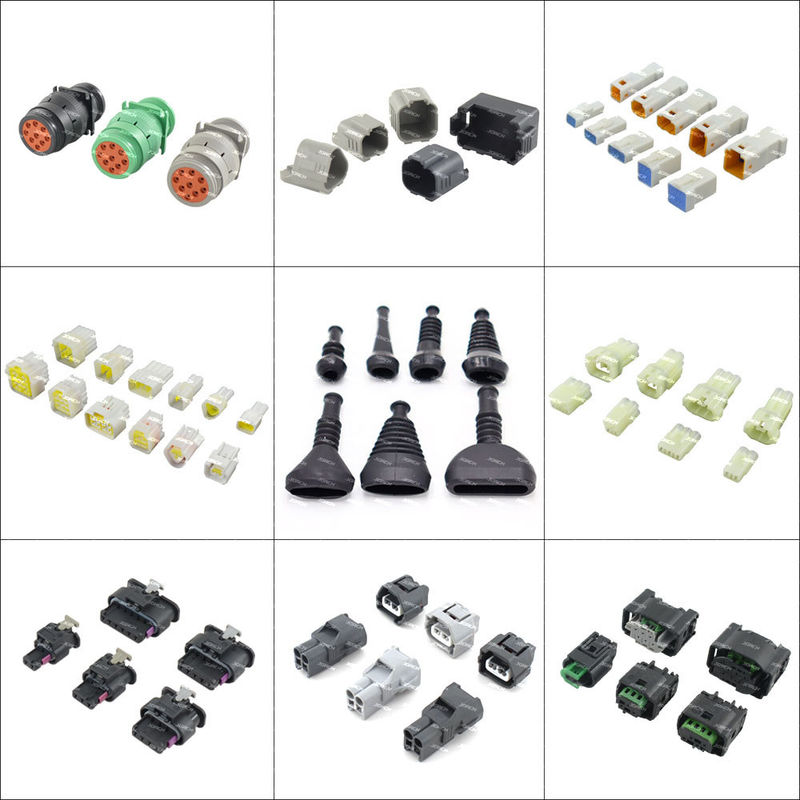Casas de enxaguamento de cabos automotivos com conector OEM original e tipo de terminal