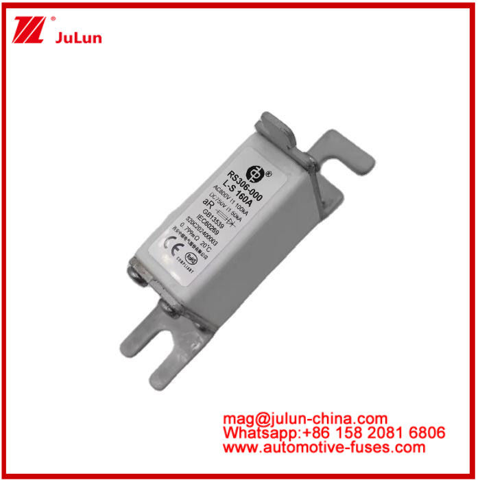 RS306-000-L-160A Fusível cerâmico quadrado EV ou HEV