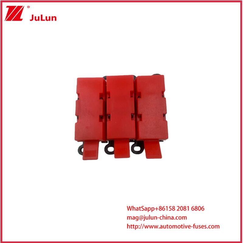 Assento de Fusível à Prova d'Água para Barco a Motor de Cruzeiro, Painel Solar ANS, Tampa Vermelha