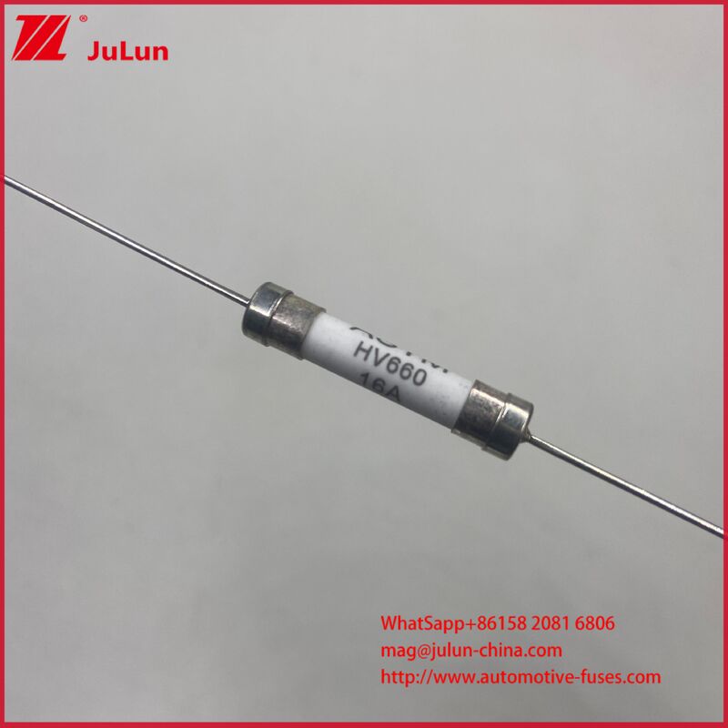Ceramic 6*30mm 500VDC 25A 30A Vehicle Fuses Offering Recommended Tight Torque And Performance Complies With ISO8820 Ideal For Automotive Circuit Safety