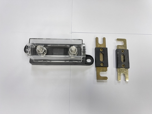 A grande corrente de ANL obstrui no suporte audio PA66 Tin Plating de bronze do fusível do carro