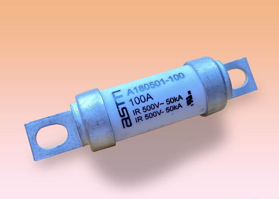 100 cor branca de atuação rápida da tensão AC do fusível 500v do carro do ampère para a eletrônica