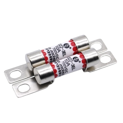 O fusível 10A 16A 20A 25A 32A 700VDC do veículo elétrico de EV322 3EL aparafusou o tipo tubo do círculo