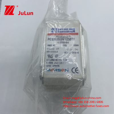 Ferraz D300084 Fusíveis de veículos de cerâmica 1250A 690V 200KA corrente de falha dc