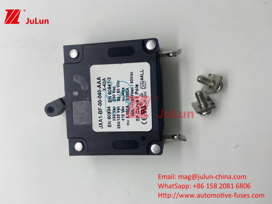Regresso do toque 15A Guincho Protector de interruptor de circuito de áudio AC DC AC Interruptor de circuito marítimo para veículos