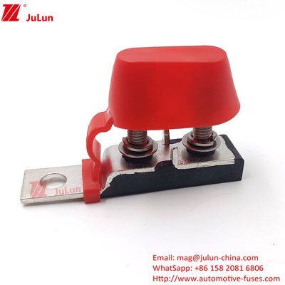 Carregador de fusível de cerâmica quadrada de bateria personalizada Bateria de veículo de energia nova Bateria de fusível de energia externa Assento de isolamento