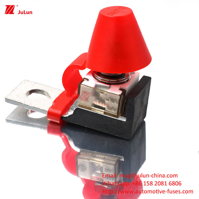 Blown Seat New energy electric vehicle battery fuse holder 58V 50A-300A isolamento com fusível