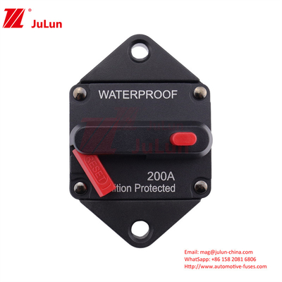 Fábrica Custom RV Interruptor Auto-Recuperação Car Yacht Recuperável Interruptor de Circuito Car Interruptor de Fusão