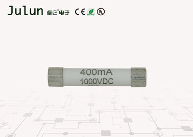 1000 volts de tipos cilíndricos cerâmicos atuação rápida rápida eletrônica do fusível da C.C. do sopro de 6*30mm