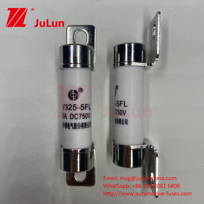 Tubos cerâmicos 14x51 15A 40A 50A EV325 FUSE 750VDC EV32520KA Fusíveis cerâmicos de parafusos automotivos 10A-50A ISO8820/JASO D622