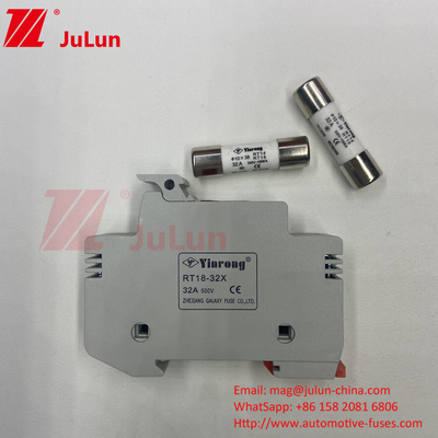 PV-30 CE TUV 10*38mm Dc 6A,8A,10A,12A,15A,20A,25A,32A PV Solar Dc 1000V Fuso com fusível para proteção de módulos fotovoltaicos solares