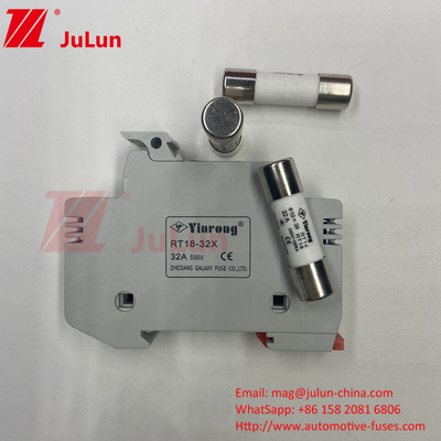Baixo Preço 10X38mm PV Solar Cerâmica DC Fuse Links 1000vdc 20A Fuso PV Anão Fuso Cerâmico de Sopro Rápido Para Proteção de Circuito