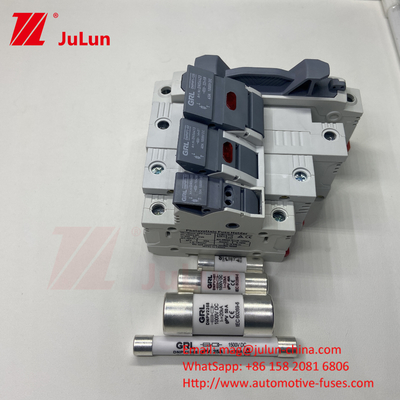 10*38mm gPV 1000VDC 32A FUSE Din Guia de segurador para instalação fácil e segura