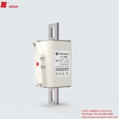 Fusível cerâmico de segurança DC1500V para sistema solar com homologações
