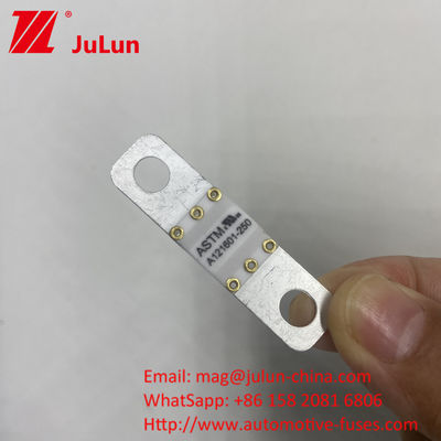 A121601-250A A121601-200A ASTM Copper Automotive Blade Fuse For High Current EV Energy Storage Battery (Fusão de lâmina de cobre para veículos elétricos)