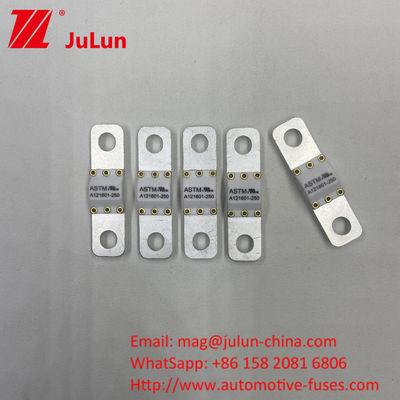 A121601-200 ASTM 3KA-8KA Fusíveis de carregamento rápido de automóveis pequenos 125VDC parafuso M6/M8