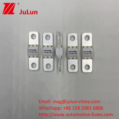 A121601-350A Fusível de veículo elétrico com tensão de 125VDC e capacidade de quebra de 6KA