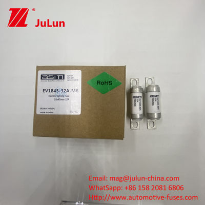 EV1845 700VDC 10A 10KA DC Bolt Fuse para Carregamento de Carros Elétricos ASTM