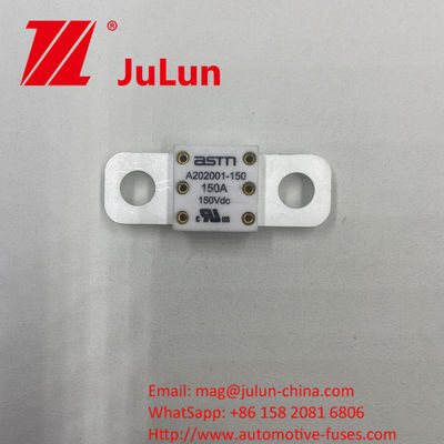 Sistema elétrico do veículo ASTM 20200-400A 150VDC com fusíveis automotivos cerâmicos Características elétricas 1,0 em 4 horas 3,0 em 10s Max
