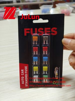 Fusíveis de lâmina duráveis de 32V 15A para aplicações offroad de caminhões de derivação