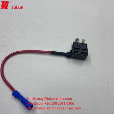 Porta fusível de carro 12V Mini Adaptador de torneira de fusível ATM APM Blade Fuse Holder, Blade Fuse Box Holder plug