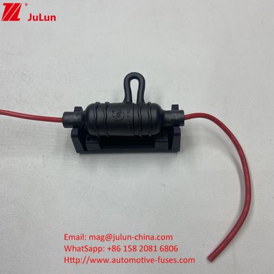 10*38mm Fusíveis cilíndricos impermeáveis IP68 Capa do suporte de fusível em linha com fio UL para