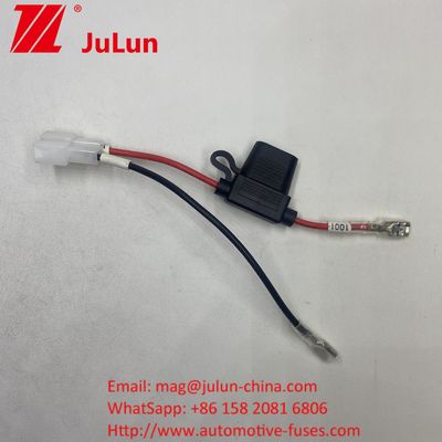 Conector de segurador de bateria Conector de arnês de cabo de extensão Conector de arnês de fio com conector vermelho de 2 pinos Para crianças 12V Ride-On Truck Electric ATV Ebike