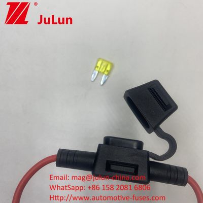 Porta-fusíveis de automóveis automóveis 16 Gauge Car Mini Standard Atm Atc Blade Auto Porta-fusíveis impermeável Porta-fusíveis