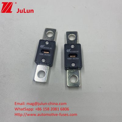 EV320-5X / 5C Bateria de automóvel 300A 70VDC Fusível de carregador com fusível DC para proteção EV HEV Incluído
