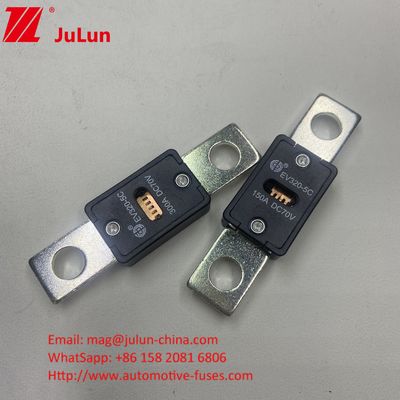 Distância de abertura de 51 mm EV320-5C 80A 70VDC Fusível de carregamento de carros elétricos