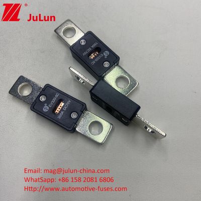 70VDC EV320-C Mini Blade Fuse 500A Voltagem de classificação Distância de furo de 51 mm