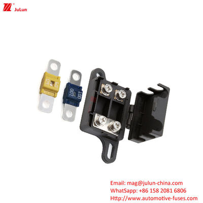 PECFUSE parafusos M5 M6 M8 Montagem Fusíveis de lâmina de automóvel têm excelente revestimento de lata