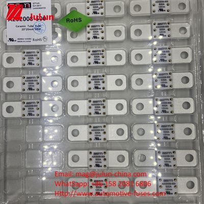20KA Breaking A202008 ASTM 125V 150A Capacidade Cerâmica Fusíveis Automóveis Parafusos de parafuso de montagem para segurança e confiabilidade de fusíveis automotivos