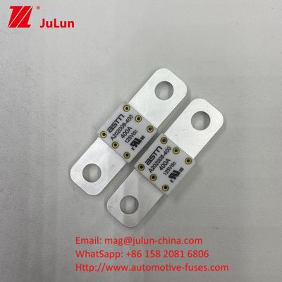 Fusível de carregador de bateria de automóvel ASTM A202008 150A 125VD Baterias e 50,8mm de distância de buraco