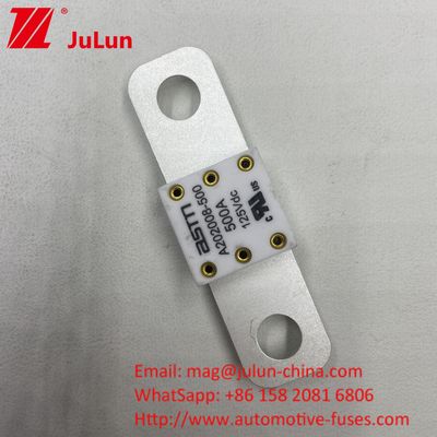 300A 125VDC ASTM M8 Bolt Bateria de carro fusível durável durável para aplicações de trabalho pesado