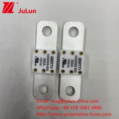 300A 125VDC Fusível de bateria de automóvel de alta corrente para proteção contra curto-circuito