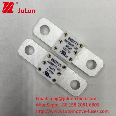 50.8mm Distância de buraco Fusível de veículo elétrico carregamento rápido / Ev Dc carregador rápido para proteção do veículo