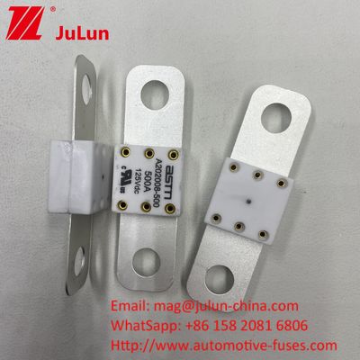 500A Auto A202008 125VDC Carregador de veículos elétricos portátil Fusível 100A 125A 150A 200A 250A 300A 400A 500A