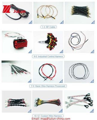 Conector feminino para automóveis com materiais de cabo VDE