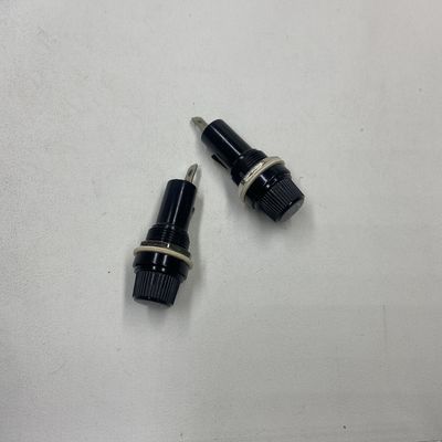 Suporte de fusível de vidro de 10A 250VDC com fusível de tubo de 6x30mm para máquinas e equipamentos de salas elétricas e mecânicas