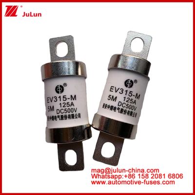 EV315-M 5M 125A HS 500VDC Caminhão Pesado Tubular Veículo Elétrico Fusível Constant Copper With Utilization Categoria EV