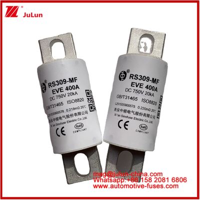 400A RS309-MF EVE 750VDC ((UL) Veículo rodoviário Tubular Cerâmica Armazenamento de energia Sistemas de energia Carregadores fios Aparelhos e equipamentos automotivos 20KA